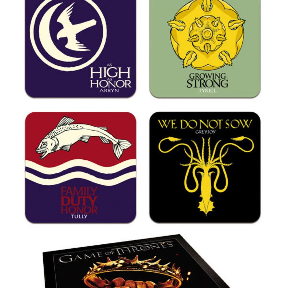 GAME OF THRONES Coaster Set Season 2